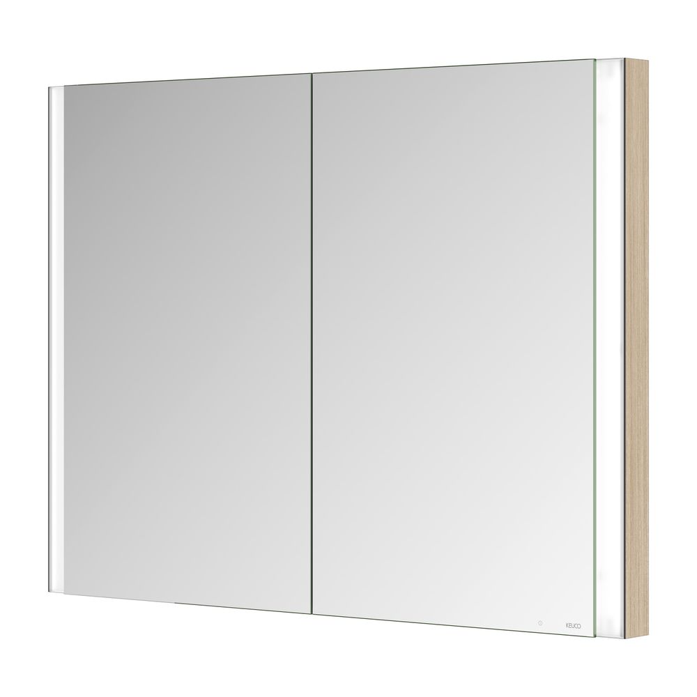 Keuco Somaris Spiegelschrank Wandeinbau 2-türig, mit 1 Steckdose, 1000x710x115mm, Ei... KEUCO-14513852100 4017214974979 (Abb. 4)