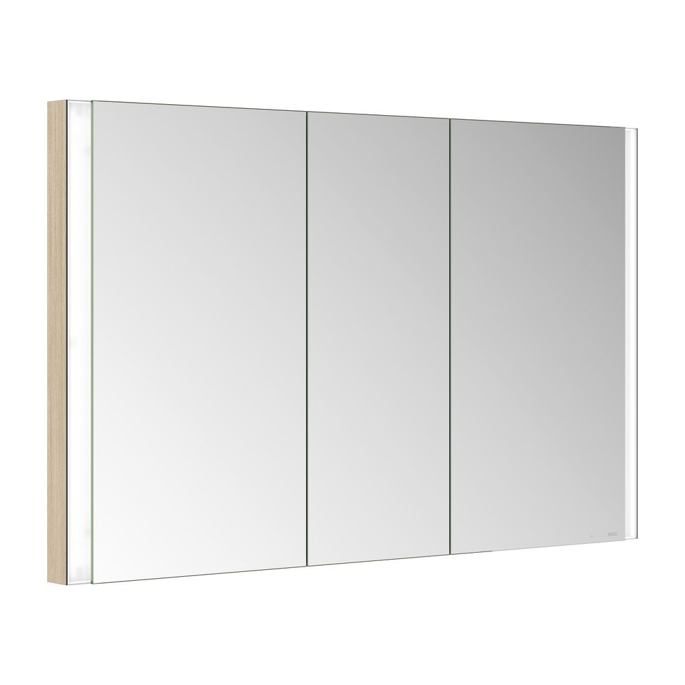 Keuco Somaris Spiegelschrank Wandeinbau 3-türig, mit 2 Steckdosen, 1200x710x115mm, E... KEUCO-14514853100 4017214975136 (Abb. 5)