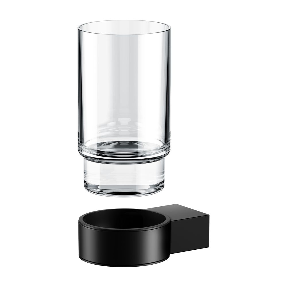 KEUCO Glashalter Plan 14950, kpl. m. Echtkristall-Glas, schwarz... KEUCO-14950379000 4017214903559 (Abb. 7)