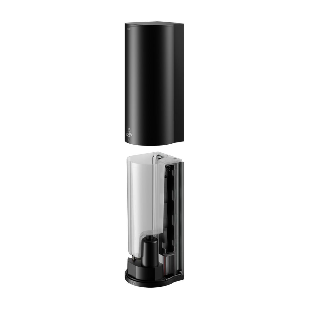 Keuco Plan Sensor-Desinfektionsmittelspender elektronisch, Wandmodell, Schwarz matt,... KEUCO-14987370037 4017214937479 (Abb. 7)