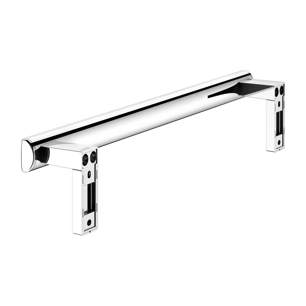 Keuco Axess Haltegriff 600mm, waagerechte Montage, mit 2x Befestigungsset 1, Verchr... KEUCO-35001010600 4017214902118 (Abb. 12)