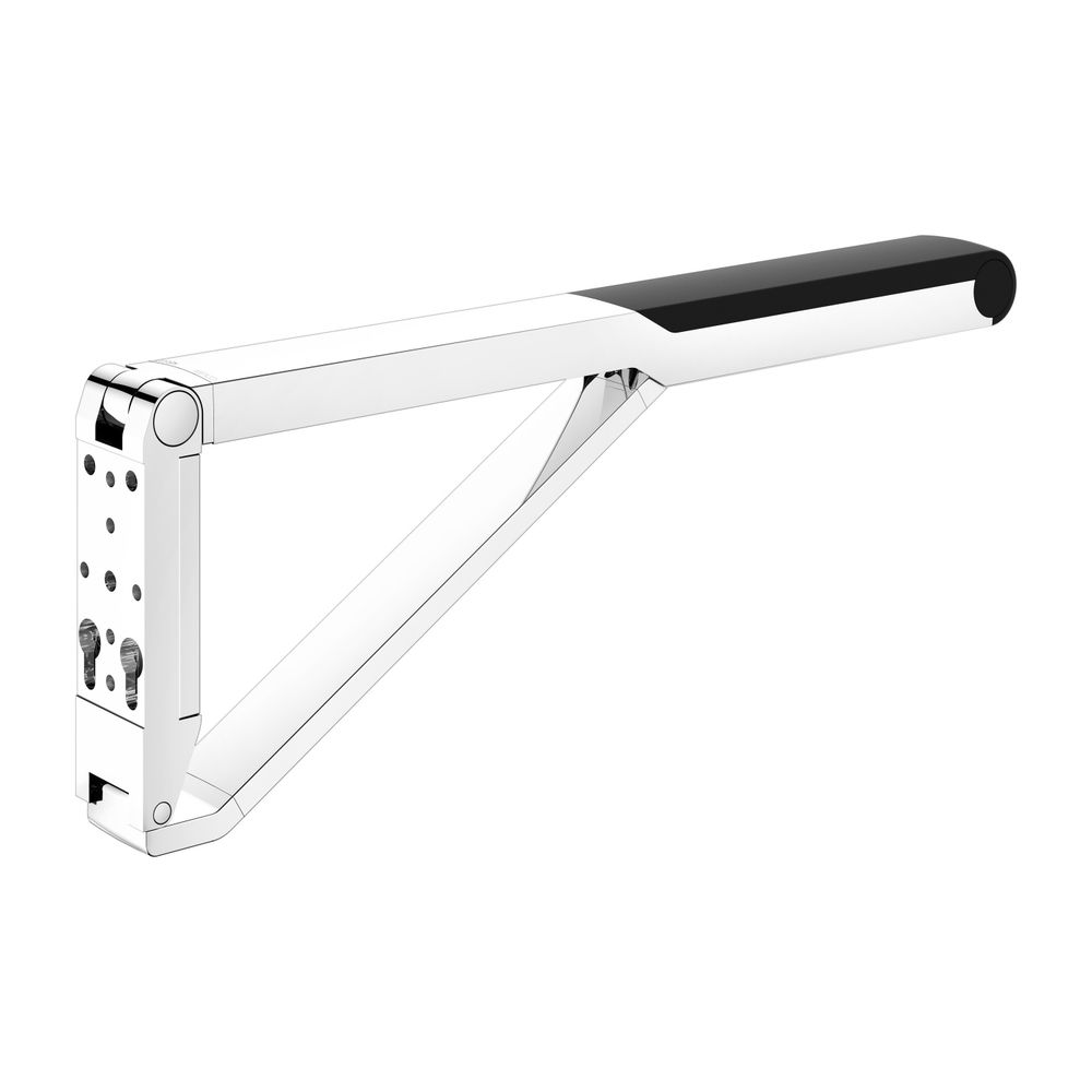 Keuco Axess Stützklappgriff WC, 700mm, Belastbarkeit 115kg, mit Absenkbremse, Aufla... KEUCO-35003010737 4017214904150 (Abb. 12)