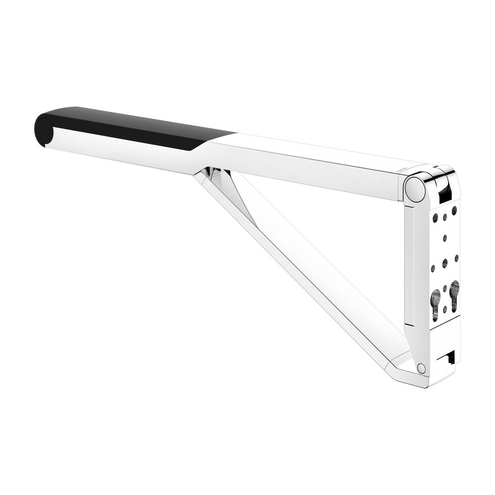Keuco Axess Stützklappgriff WC, 700mm, Belastbarkeit 115kg, mit Absenkbremse, Aufla... KEUCO-35003010737 4017214904150 (Abb. 11)