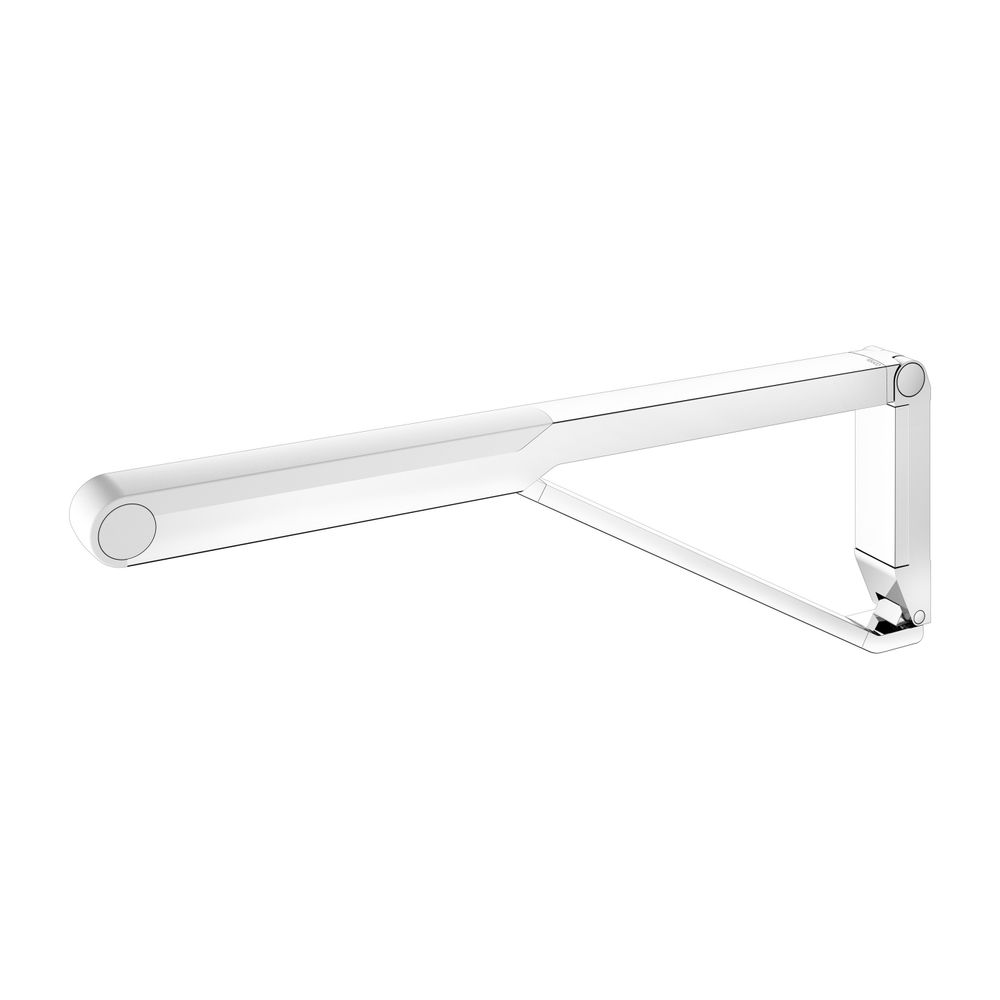 Keuco Axess Stützklappgriff WC, 700mm, Belastbarkeit 115kg, mit Absenkbremse, Auflag... KEUCO-35003010751 4017214904167 (Abb. 9)