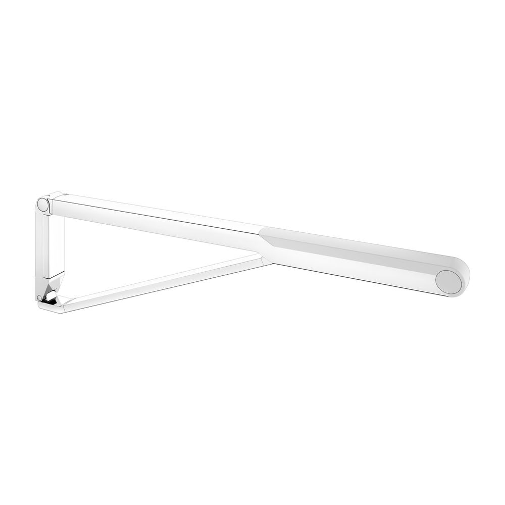Keuco Axess Stützklappgriff WC, 850mm, Belastbarkeit 115kg, mit Absenkbremse, Aufla... KEUCO-35003010851 4017214904211 (Abb. 10)
