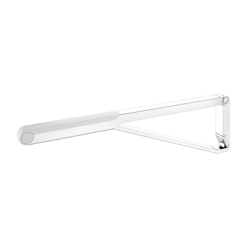 Keuco Axess Stützklappgriff WC, 850mm, Belastbarkeit 115kg, mit Absenkbremse, Auflag... KEUCO-35003010851 4017214904211 (Abb. 9)