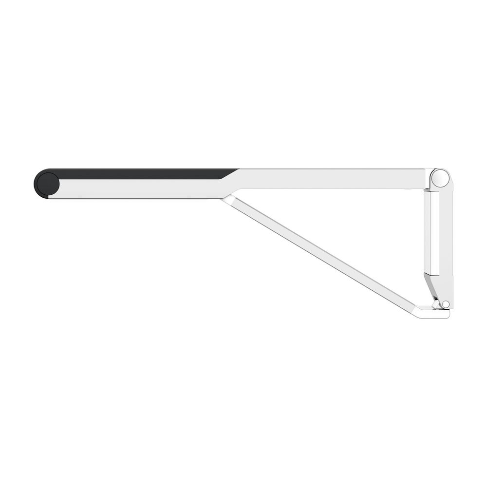 Keuco Axess Stützklappgriff WC, 700mm, Belastbarkeit 115kg, mit Absenkbremse, Auflag... KEUCO-35003170737 4017214904174 (Abb. 7)