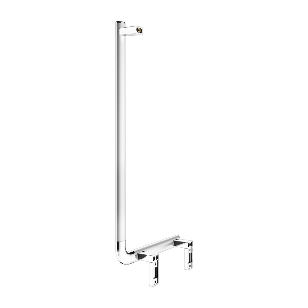 Keuco Axess Winkelgriff 90 Grad rechts, 400/800mm, mit 2x Befestigungsset 1, Silber... KEUCO-35006170801 4017214902323 (Abb. 12)