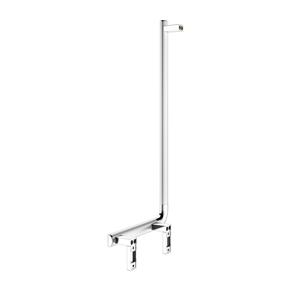 Keuco Axess Winkelgriff 90 Grad links, 400/800mm, mit 2x Befestigungsset 1, Silber ... KEUCO-35006170802 4017214902330 (Abb. 12)