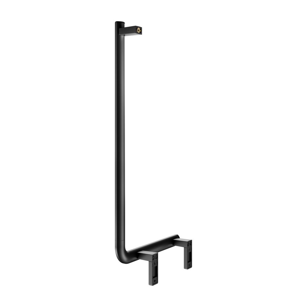 Keuco Axess Winkelgriff 90 Grad rechts, 400/800mm, mit 2x Befestigungsset 1, Schwar... KEUCO-35006370801 4017214902347 (Abb. 12)