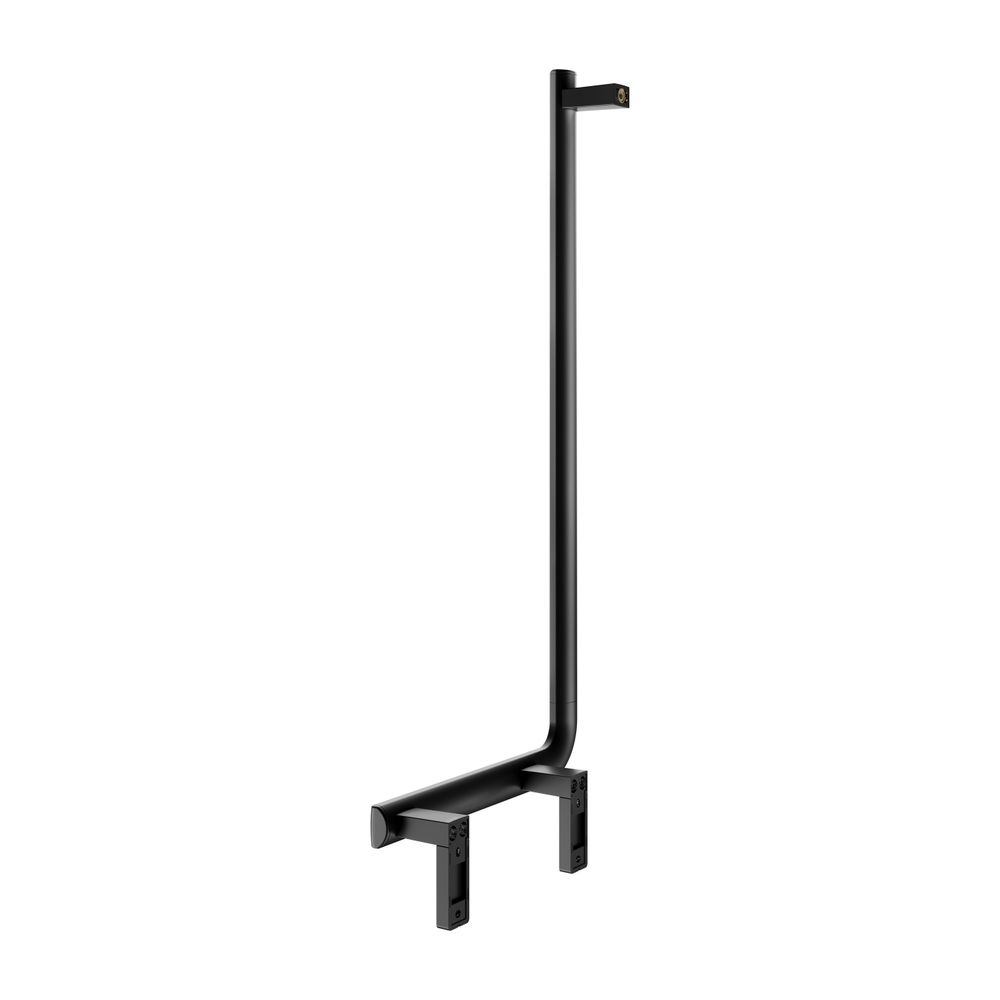 Keuco Axess Winkelgriff 90 Grad links, 400/800mm, mit 2x Befestigungsset 1, Schwarz... KEUCO-35006370802 4017214902354 (Abb. 12)