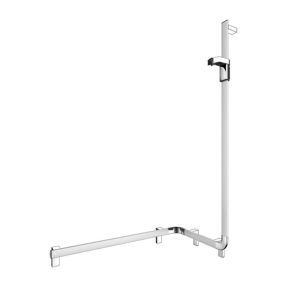 Keuco Axess Duschhandlauf mit Brausestange rechts, 850x531x1301mm, mit 3x Befestigun... KEUCO-35008178601 4017214902521 (Abb. 9)