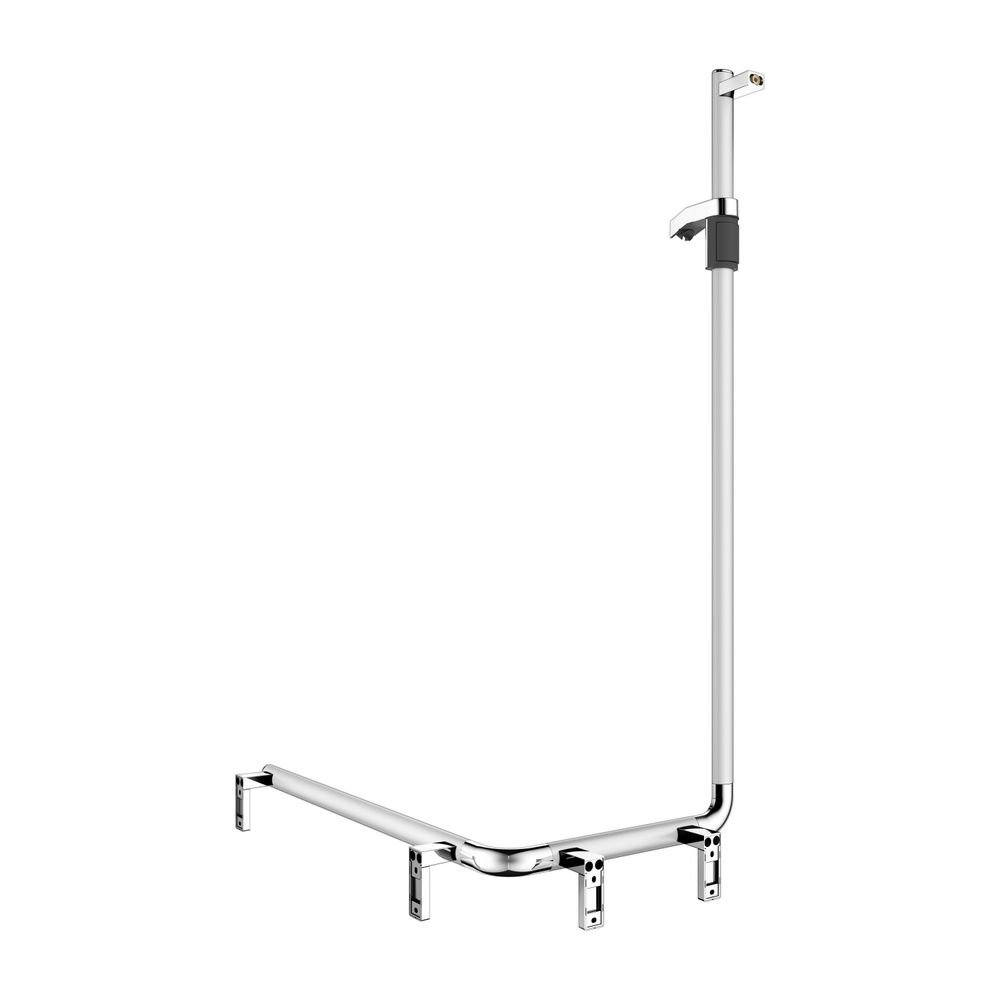 Keuco Axess Duschhandlauf mit Brausestange links, 850x531x1301mm, mit 3x Befestigun... KEUCO-35008178602 4017214902538 (Abb. 10)