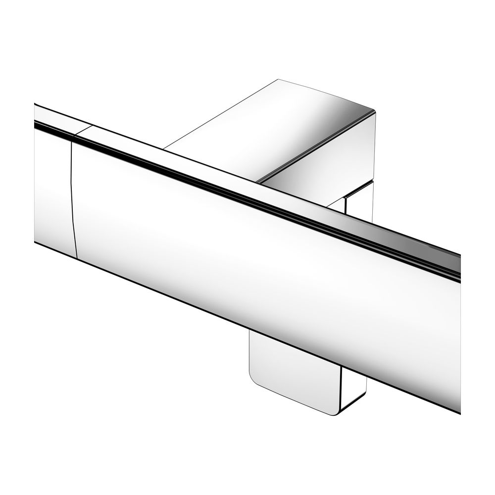 Keuco Axess Dusch- und Wannenhandlauf rechts, 600/800mm, mit 3x Befestigungsset 1, V... KEUCO-35011016801 4017214902422 (Abb. 5)