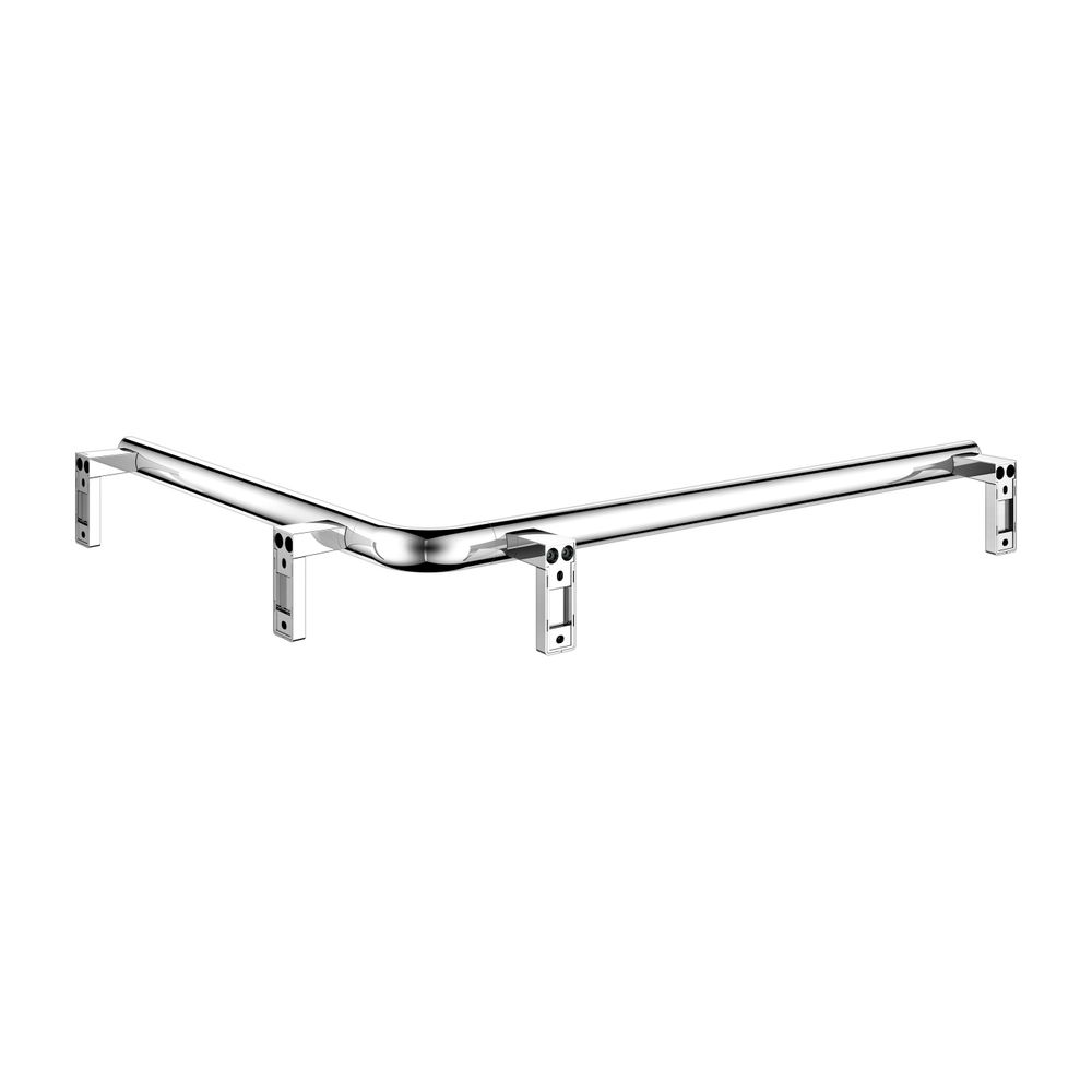 Keuco Axess Dusch- und Wannenhandlauf links, 800/600mm, mit 3x Befestigungsset 1, V... KEUCO-35011018602 4017214902910 (Abb. 11)