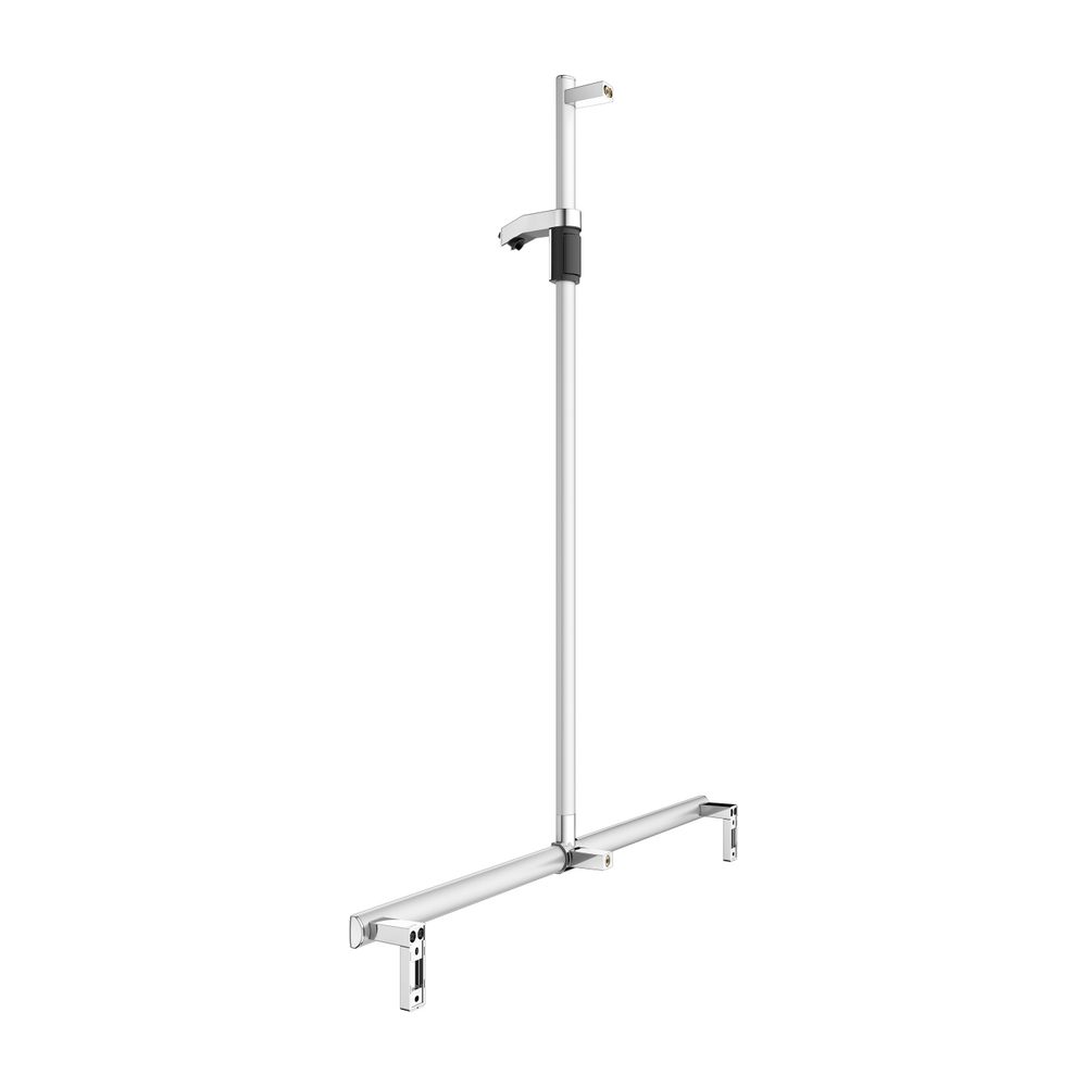 Keuco Axess Duschhandlauf mit Brausestange, 1150/1301mm, mit 2x Befestigungsset 1, ... KEUCO-35014171213 4017214902637 (Abb. 12)