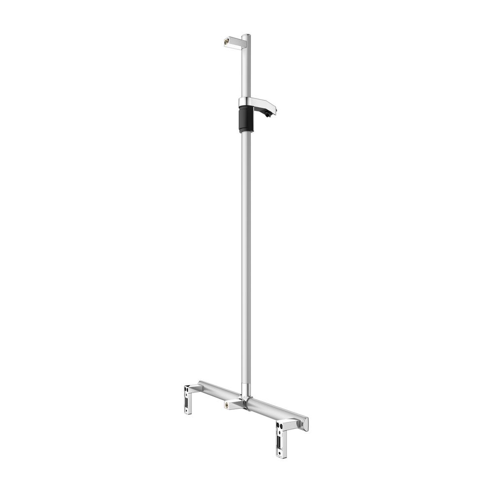 Keuco Axess Duschhandlauf mit Brausestange, 700/1301mm, mit 2x Befestigungsset 1, S... KEUCO-35014177013 4017214902613 (Abb. 13)