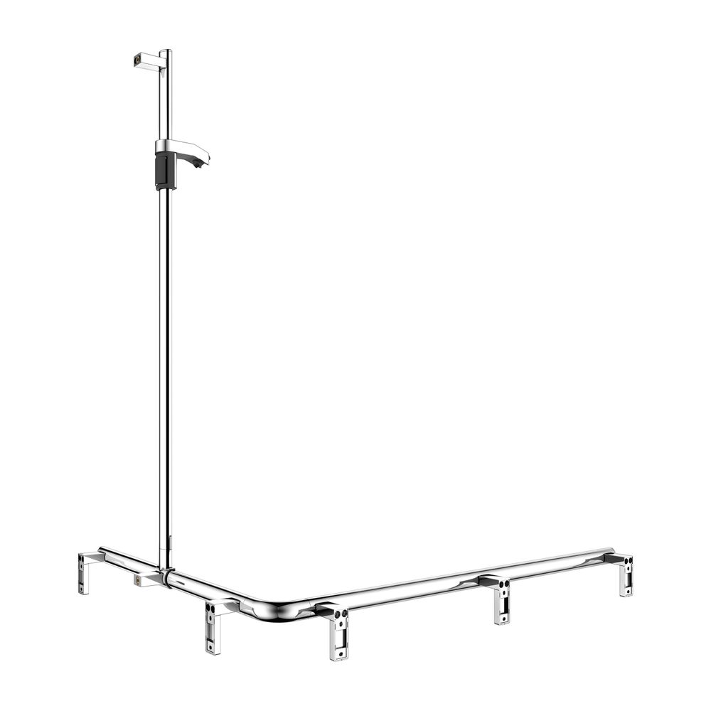 Keuco Axess Duschhandlauf mit Brausestange rechts, 1150x850x1301mm, mit 4x Befestig... KEUCO-35015010301 4017214902712 (Abb. 10)