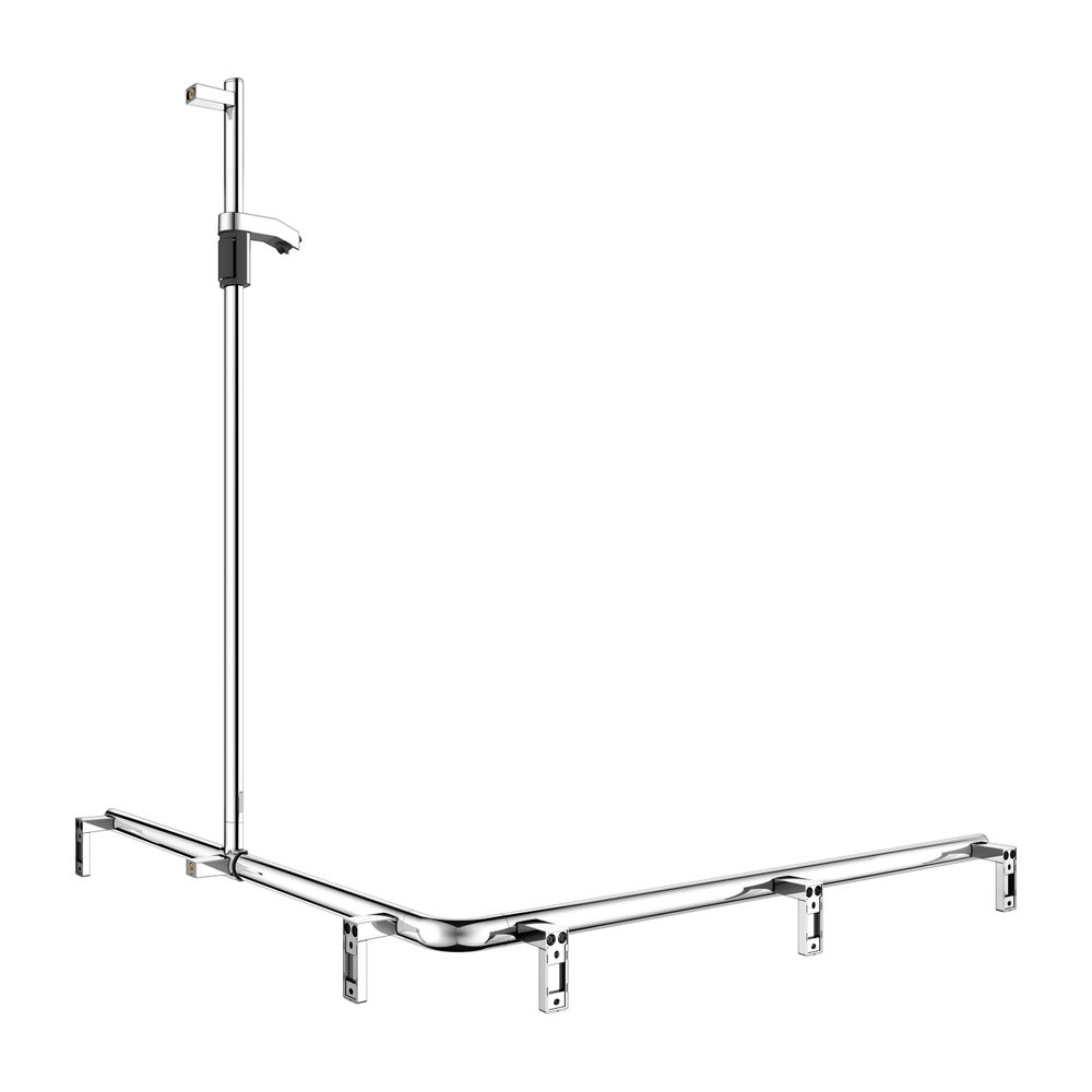 Keuco Axess Duschhandlauf mit Brausestange rechts, 1150x1150x1301mm, mit 4x Befesti... KEUCO-35015010401 4017214902736 (Abb. 10)