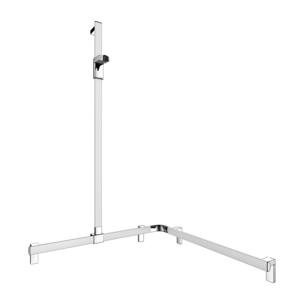 Keuco Axess Duschhandlauf mit Brausestange links, 850x850x1301mm, mit 4x Befestigung... KEUCO-35015170102 4017214902965 (Abb. 9)