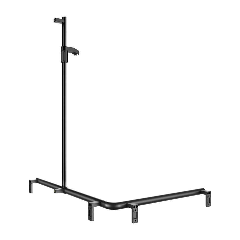 Keuco Axess Duschhandlauf mit Brausestange rechts, 850/1150/1301mm, mit 4x Befestig... KEUCO-35015370201 4017214903054 (Abb. 10)