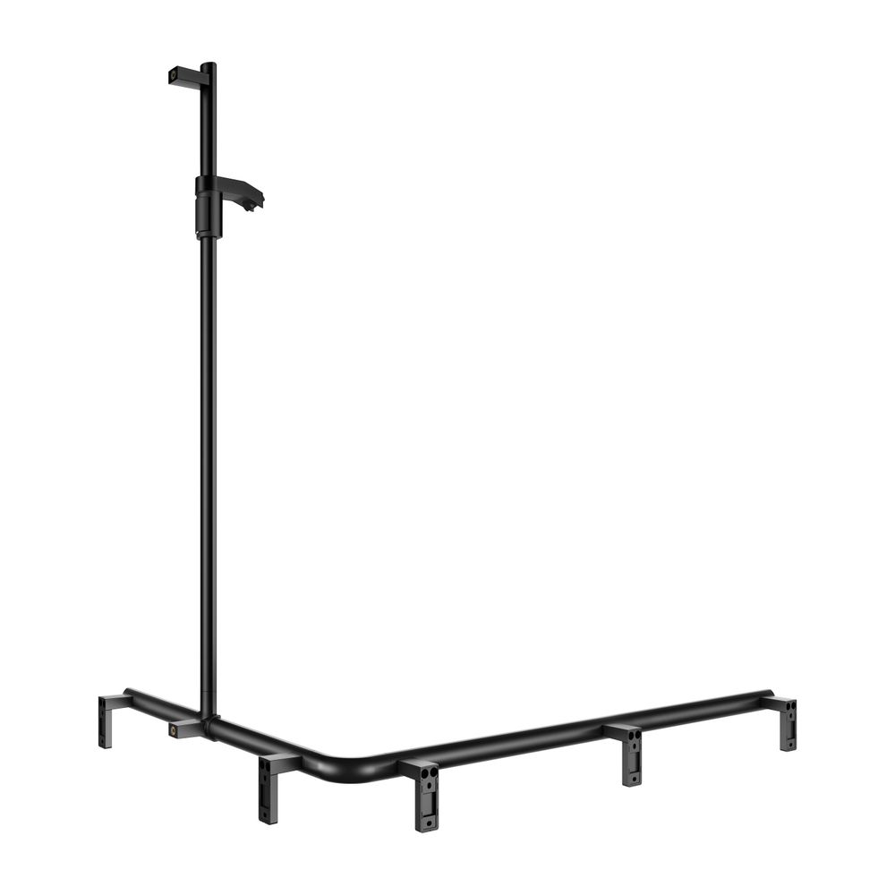 Keuco Axess Duschhandlauf mit Brausestange rechts, 1150x850x1301mm, mit 4x Befestig... KEUCO-35015370301 4017214903078 (Abb. 10)