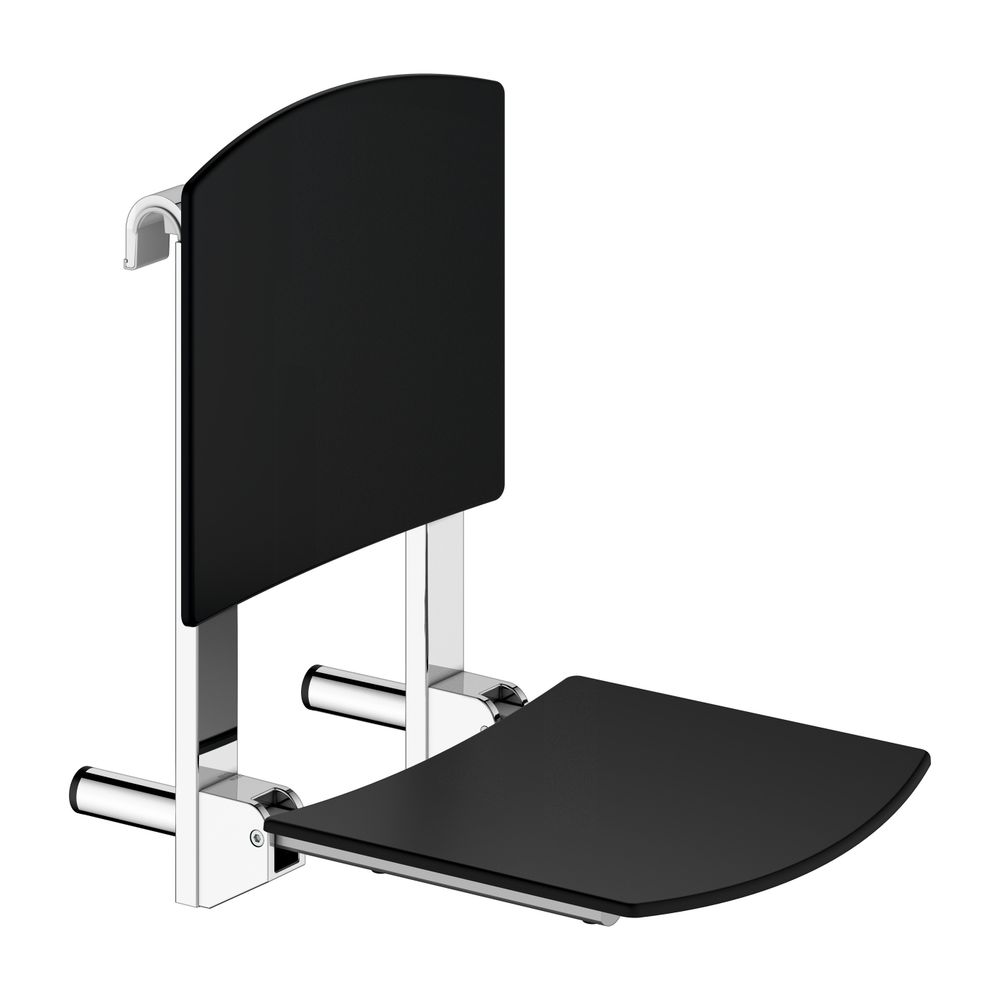 Keuco Care Klappsitz zum Einhängen, 110kg, Kunststoff, Verchromt/Schwarz, 351810100... KEUCO-35181010037 4017214964970 (Abb. 11)