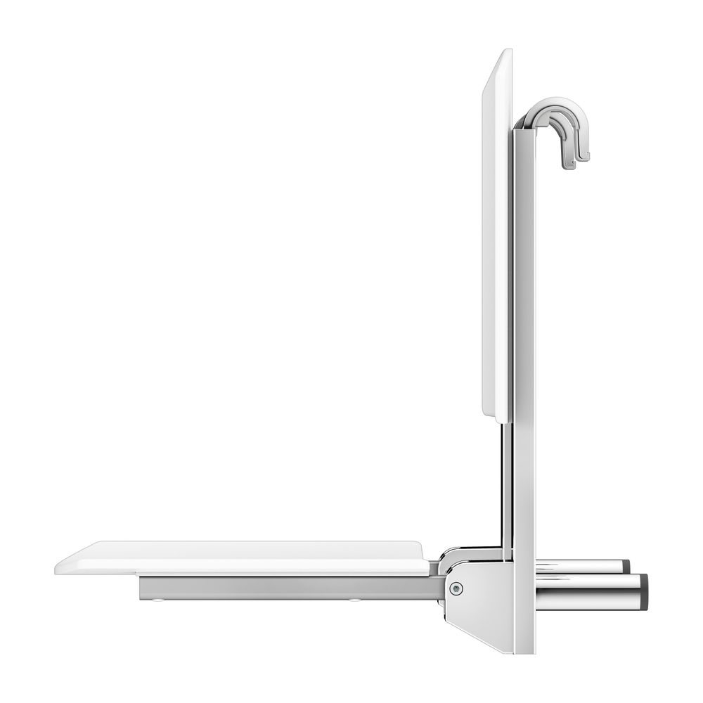 Keuco Care Duschklappsitz zum Einhängen, 110kg Belastbarkeit, Kunststoff, Verchromt/... KEUCO-35181010051 4017214964987 (Abb. 8)