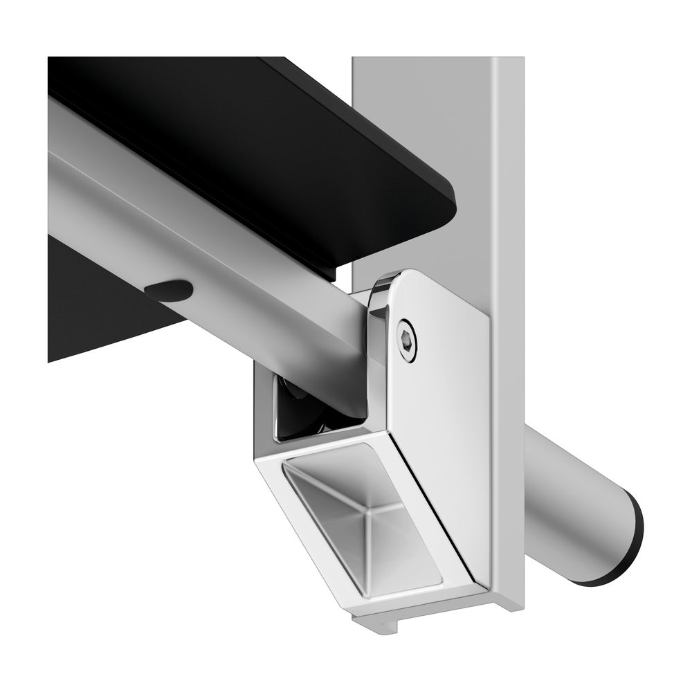Keuco Care Klappsitz zum Einhängen, 110kg, Kunststoff, Silber eloxiert/Schwarz, 3518... KEUCO-35181170037 4017214964994 (Abb. 5)