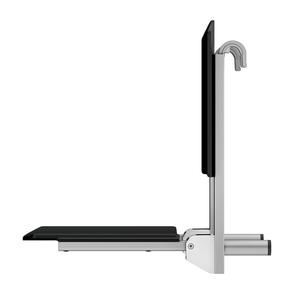 Keuco Care Klappsitz zum Einhängen, 110kg, Kunststoff, Silber eloxiert/Schwarz, 3518... KEUCO-35181170037 4017214964994 (Abb. 8)