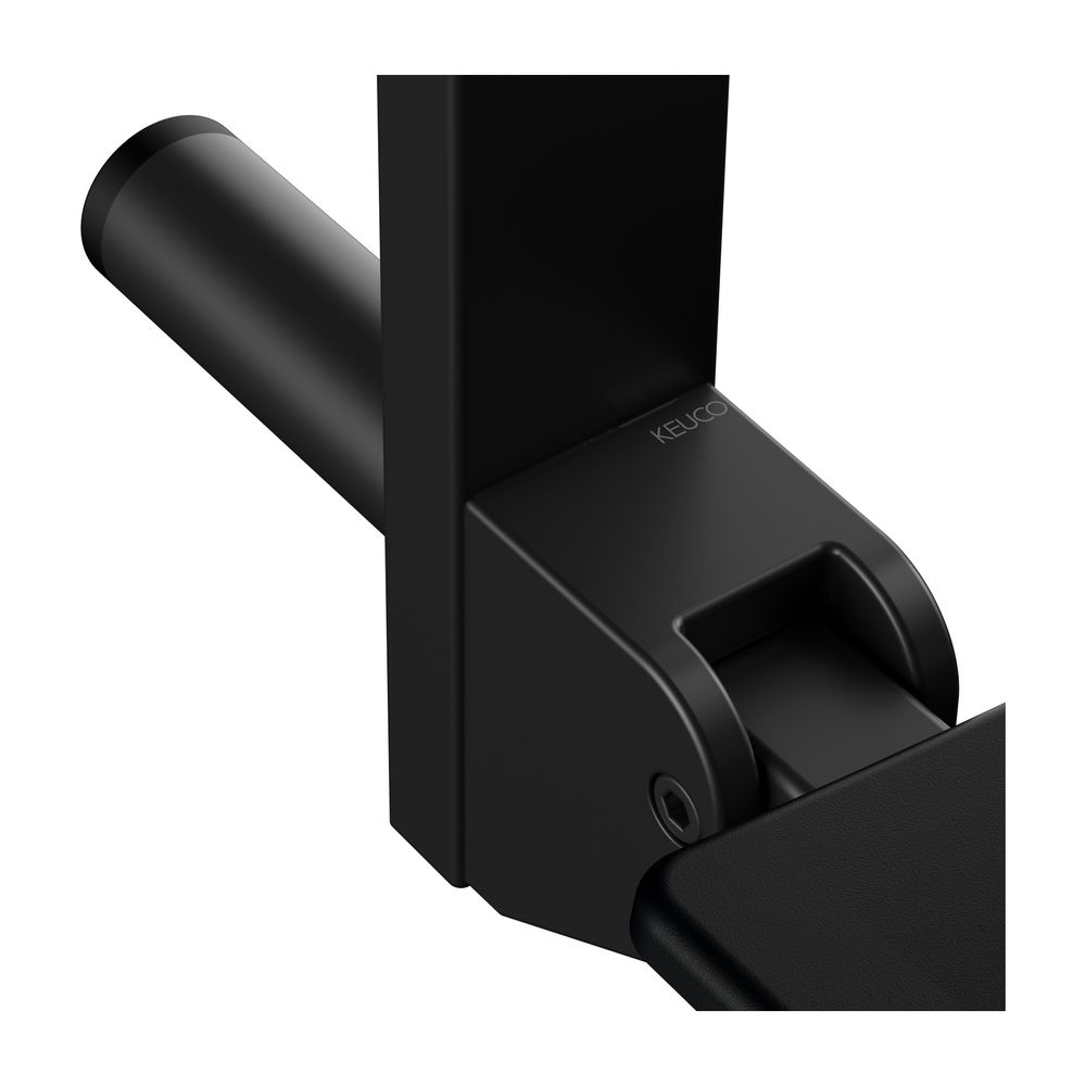 Keuco Care Duschklappsitz zum Einhängen, 110kg Belastbarkeit, Kunststoff, Schwarz-ma... KEUCO-35181370037 4017214965014 (Abb. 4)