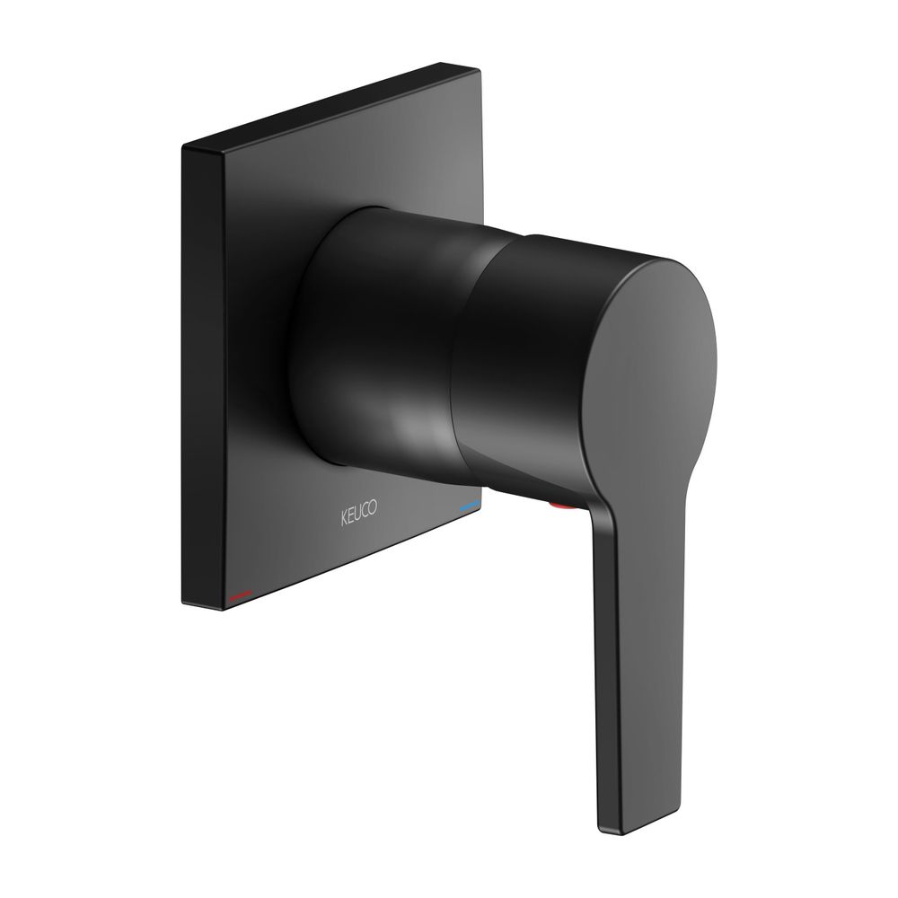 Keuco Edition 11 Einhebelmischer Unterputz mit Temperaturbegrenzung, G 1/2", Schwarz... KEUCO-51151370002 4017214941643 (Abb. 9)