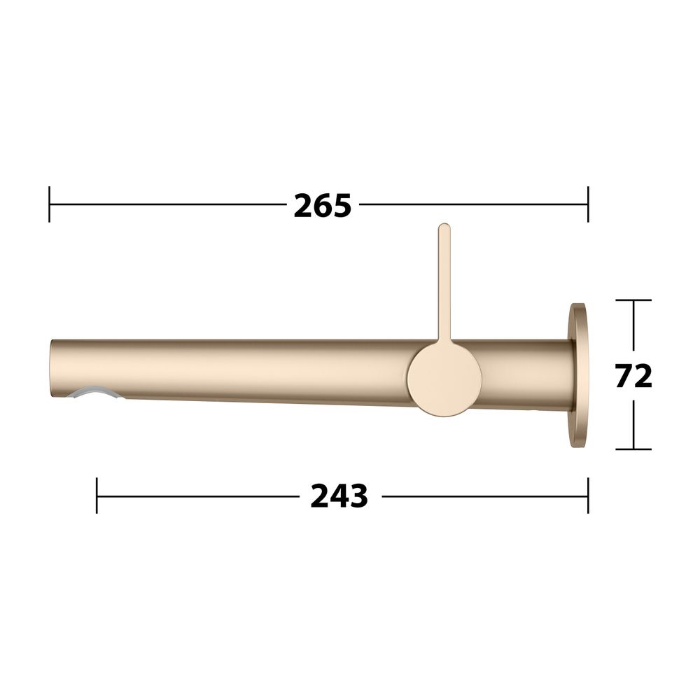 Keuco Edition 400 Einhebel-Waschtischmischer Unterputz Wandmontage, Ausladung 243mm,... KEUCO-51516032101 4017214939589 (Abb. 8)