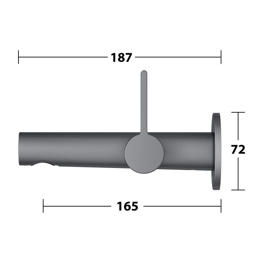 Keuco Edition 400 Einhebel-Waschtischmischer Unterputz Wandmontage, 1-Loch, Ausladun... KEUCO-51516130101 4017214939626 (Abb. 8)