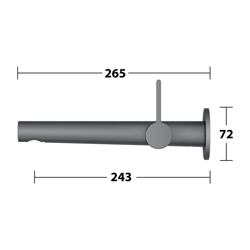 Keuco Edition 400 Einhebel-Waschtischmischer Unterputz Wandmontage, Ausladung 243mm,... KEUCO-51516132101 4017214939640 (Abb. 8)