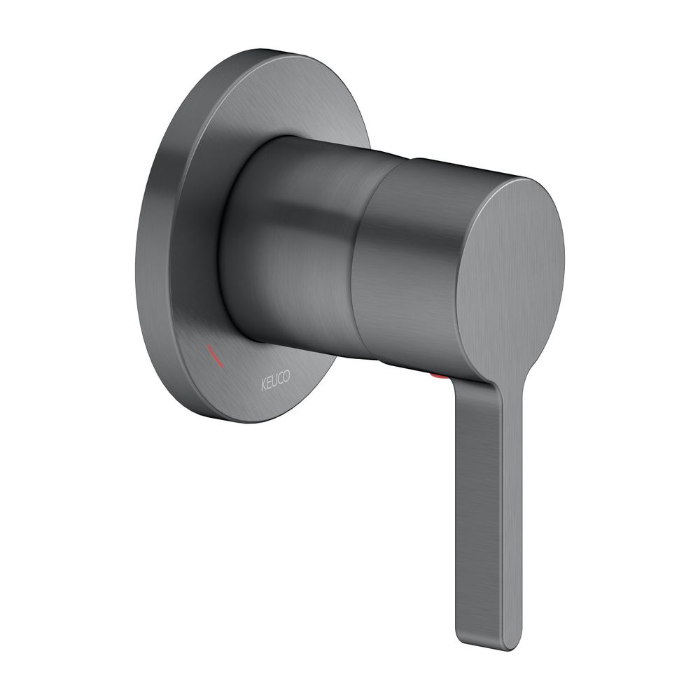 Keuco Edition 400 Einhebelmischer Unterputz, mit Temperaturbegrenzung, Schwarzchrom ... KEUCO-51551130001 4017214940394 (Abb. 9)