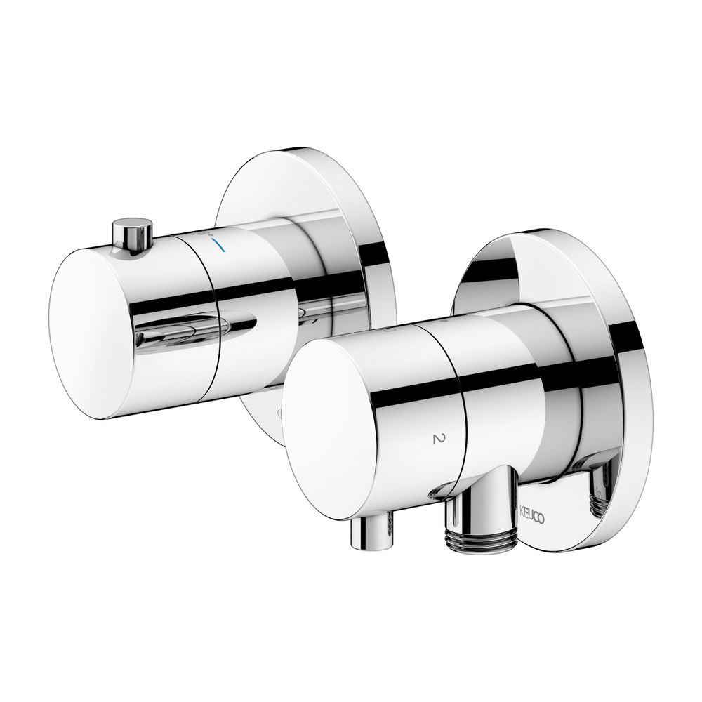 Keuco Edition 400 Thermostatarmatur-Set Unterputz 2-Wege, mit Schlauchanschluss und ... KEUCO-51553011221 4017214940417 (Abb. 3)