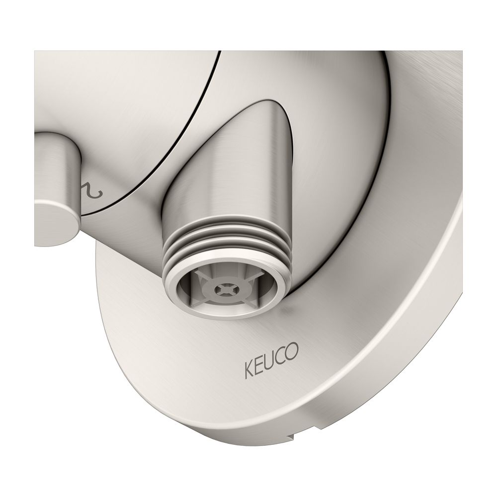 KEUCO 2-Wege Umstellventil IXMO Comfort 59556, Schlauchanschluss rund, Nickel gebürs... KEUCO-59556051101 4017214575985 (Abb. 5)