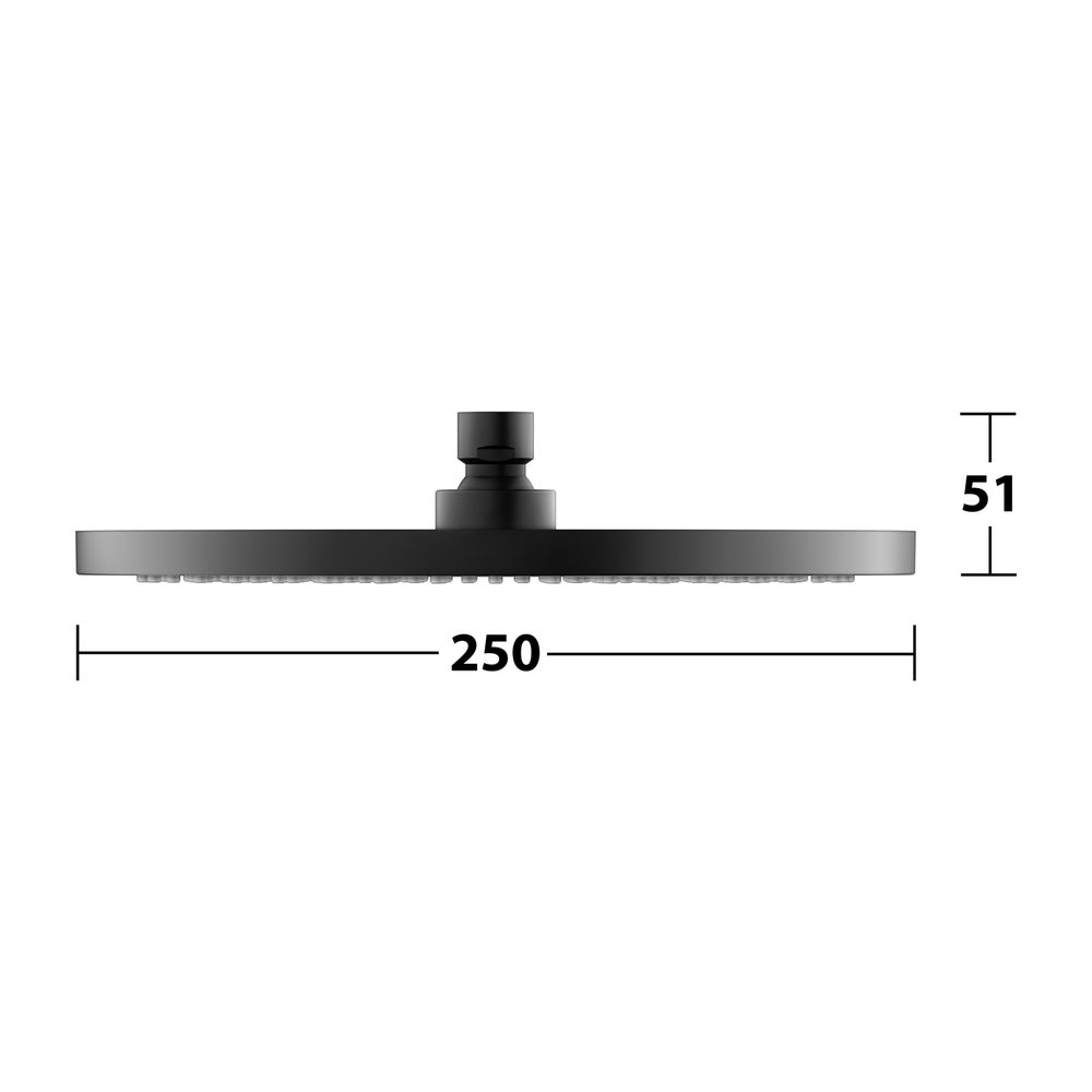 KEUCO Kopfbrause 59886 rd. 250mm sw... KEUCO-59886370201 4017214912445 (Abb. 4)