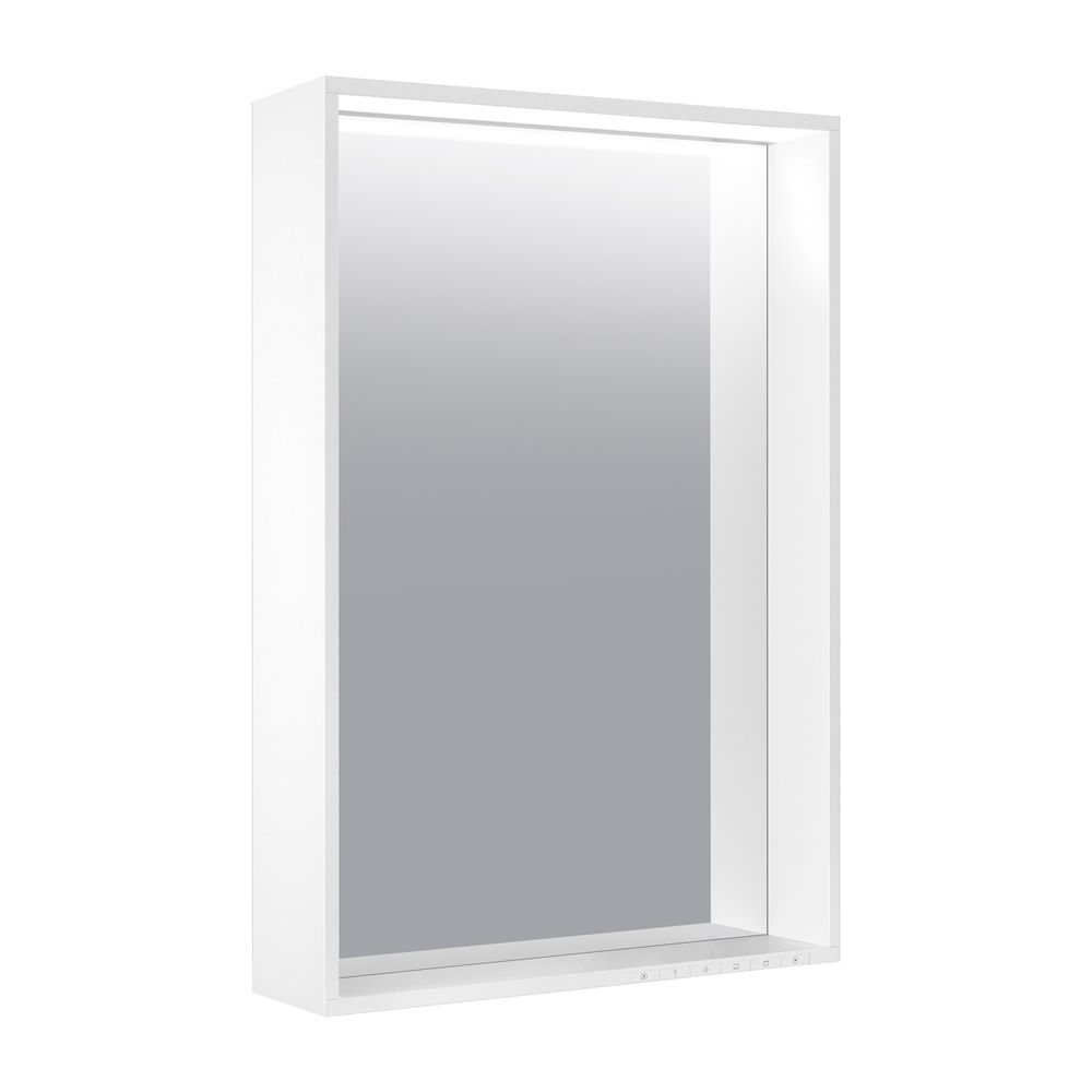 KEUCO Lichtspiegel X-Line 33298, DALI, mit Spiegelheizung, inox, 460x850x105mm... KEUCO-33298291003 4017214700417 (Abb. 1)