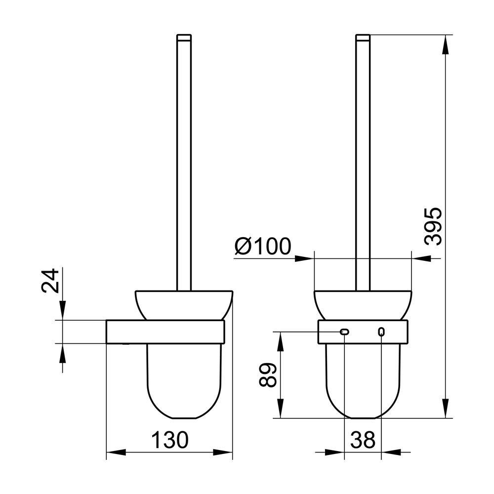 Keuco Elegance Echtkristall-Einsatz Mundglas zu 01669, D 100x131mm, 01669009000... KEUCO-01669009000 4017214025152 (Abb. 2)