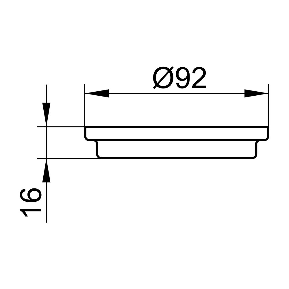 Keuco Edition 400 Seifenschale Echtkristall-Glas mattiert, D 92x15,5mm, 11555009000... KEUCO-11555009000 4017214500963 (Abb. 2)