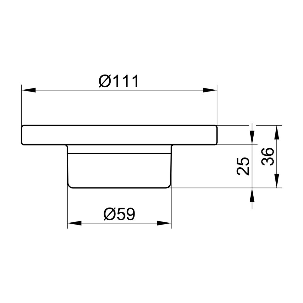 Keuco Plan Echtkristall-Schale zu 14955, D 111/59x35,5mm, 14955009000... KEUCO-14955009000 4017214085088 (Abb. 2)
