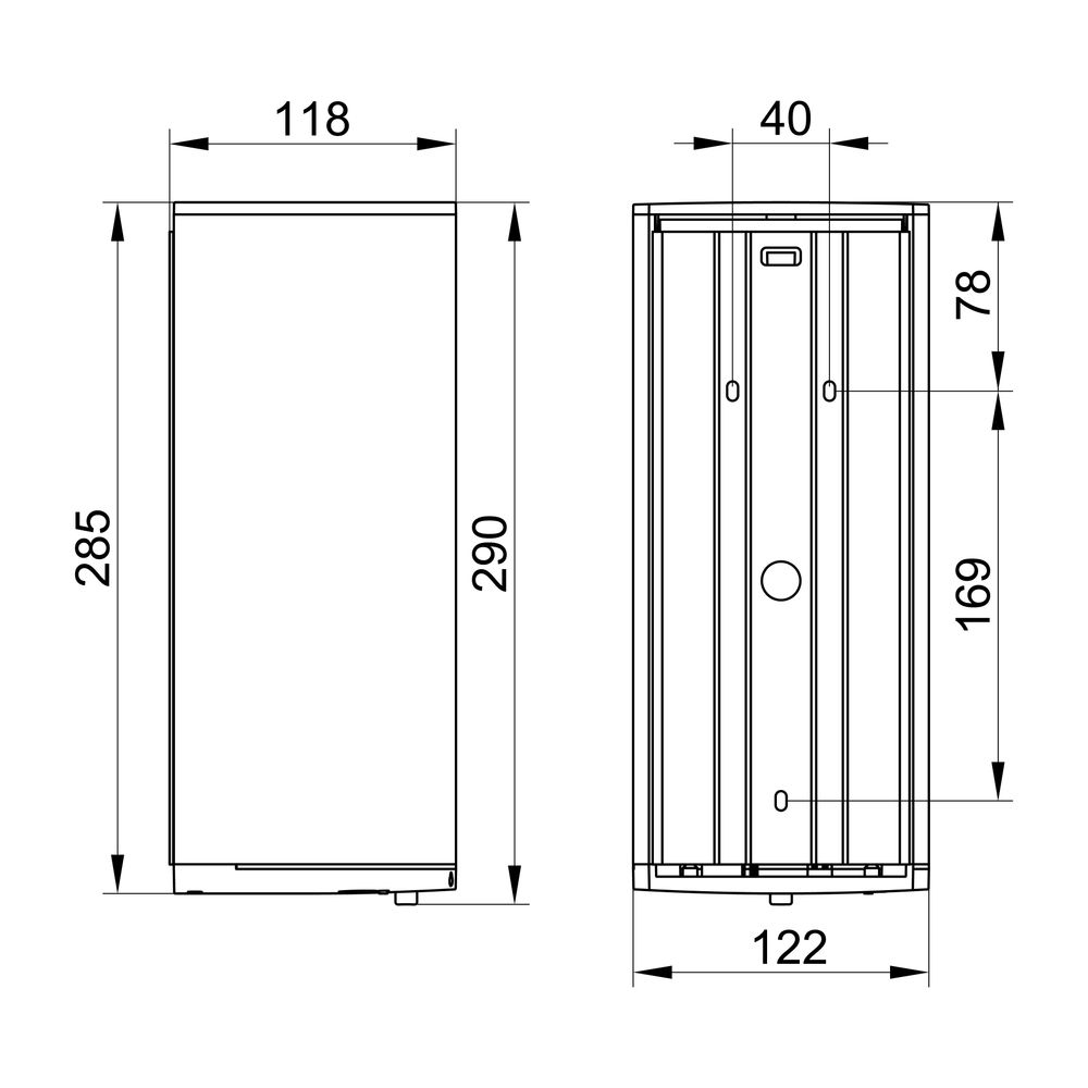 Keuco Plan Sensor-Seifenspender für Schaumseife elektronisch, Wandmodell, 1100ml, 6V... KEUCO-14986370137 4017214939145 (Abb. 2)