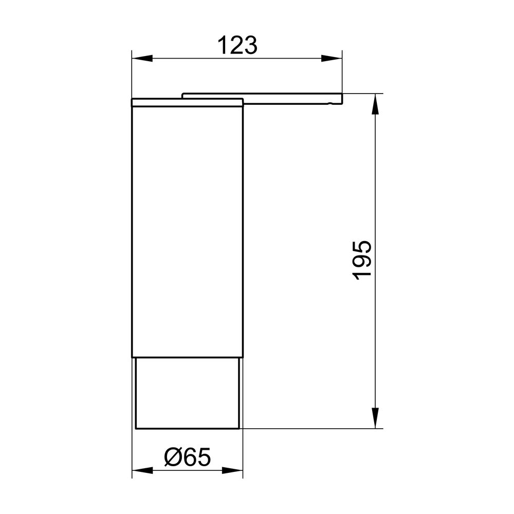 KEUCO Ersatzpumpe Edition Atelier 16052, passend zum Schaumseifenspender... KEUCO-16052000100 4017214208296 (Abb. 2)