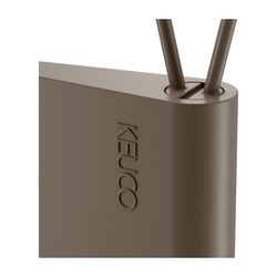Keuco Duschabzieher universal mit klebbarer Wandhalterung, Trüffel, 04959140000... KEUCO-04959140000 4017214921287 (Abb. 1)