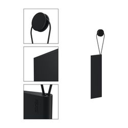 Keuco Duschabzieher universal mit klebbarer Wandhalterung, Schwarz, 04959370000... KEUCO-04959370000 4017214921256 (Abb. 1)