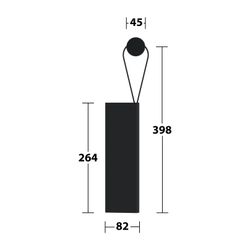 Keuco Duschabzieher universal mit klebbarer Wandhalterung, Schwarz, 04959370000... KEUCO-04959370000 4017214921256 (Abb. 1)