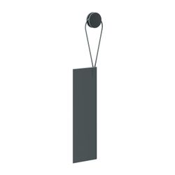 Keuco Duschabzieher universal mit klebbarer Wandhalterung, Grau, 04959380000... KEUCO-04959380000 4017214921270 (Abb. 1)
