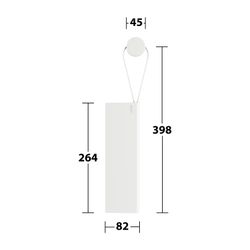 Keuco Duschabzieher universal mit klebbarer Wandhalterung, Weiß, 04959510000... KEUCO-04959510000 4017214921263 (Abb. 1)